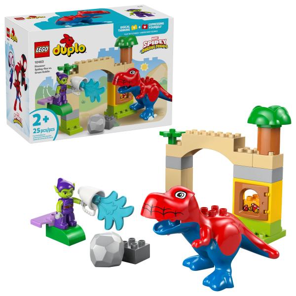 LEGO® DUPLO® Disney 10463 Dinosauro Spidey-Rex vs. Goblin Verde