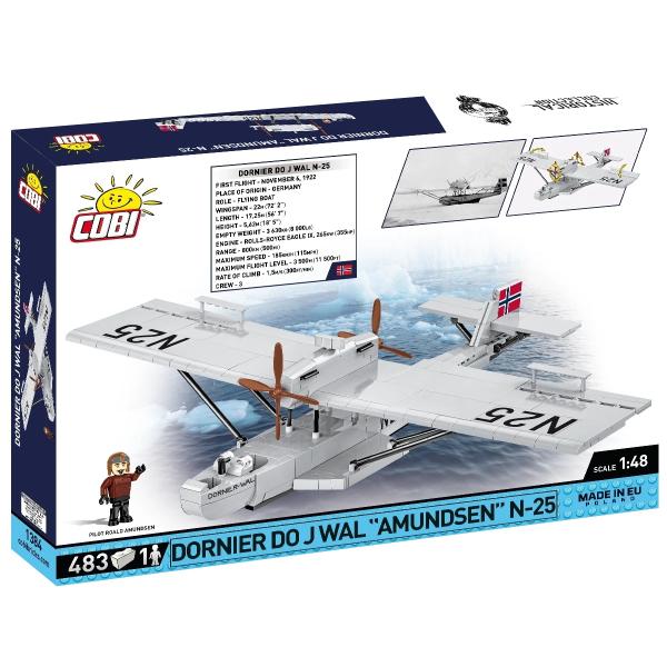 Cobi Historical Collection Dornier Do J Wal „Amundsen“ N-25 1:48 483k