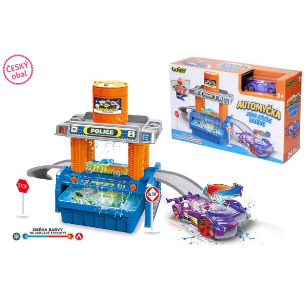 Auto měnící barvu podle teploty set s umyvadlem 35 cm – český obal