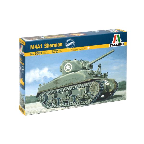 Model Kit tank 7003 - M4 SHERMAN (1:72)