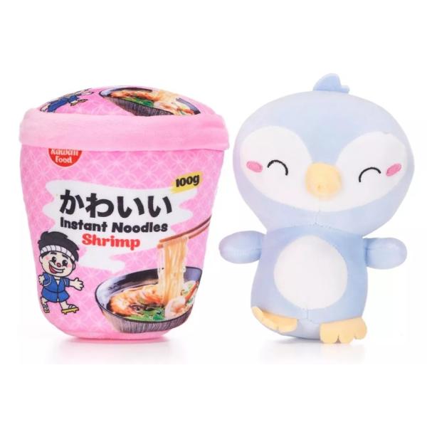 KAWAII NOODLE POTS Tučňák plyšová hračka 17cm