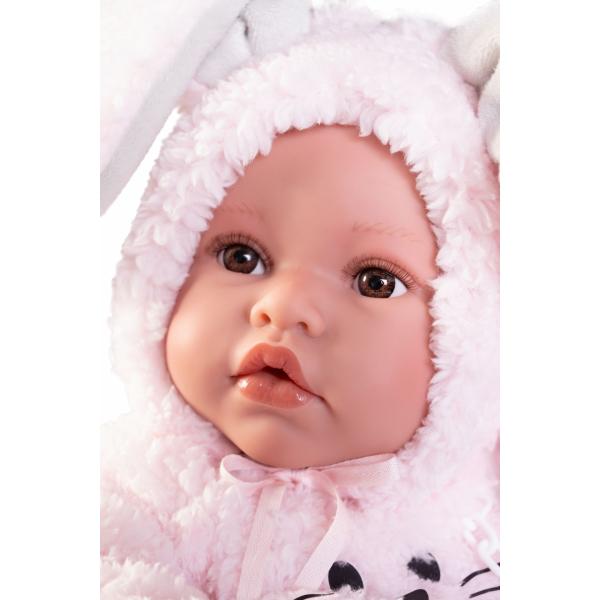 Antonio Juan 50419 ERIKA - realistická panenka miminko s celovinylovým tělem - 42 cm (obrázek 6)