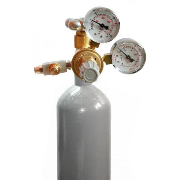 Kompletní CO2 systém s 2,1 l lahvi bez nočního vypínání