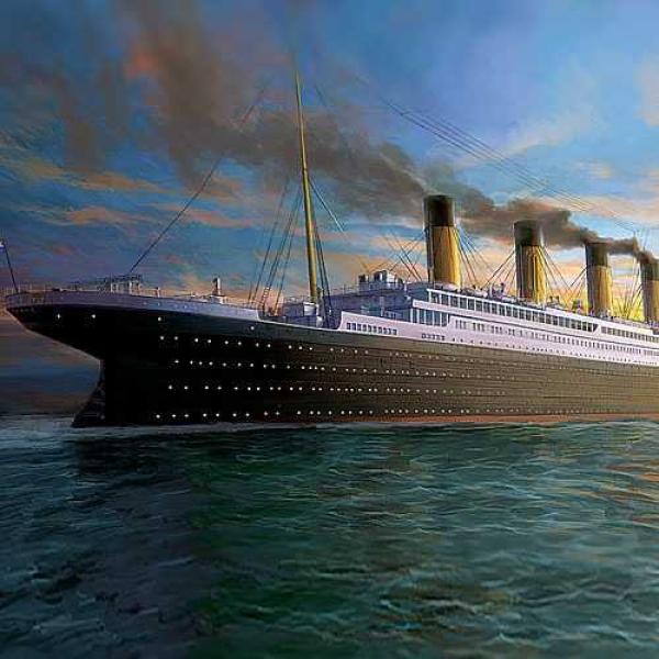 Model Kit loď 14215 – White Star liner TITANIC MCP (1:400)