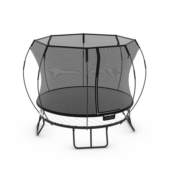 Springfree Trampoline® Compact Round (R54) Trampolína s ochrannou sieťou, 240 × 240 cm
