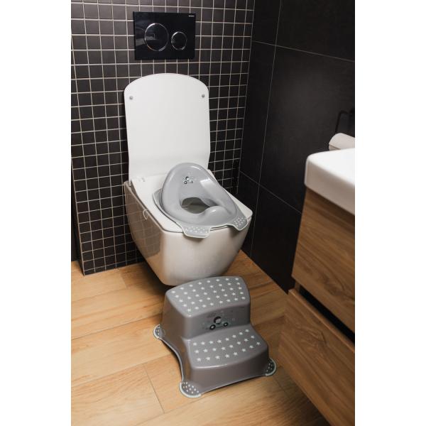 Dvoustupínek k WC/umyvadlu "Racer", Grey/Mint (obrázek 3)