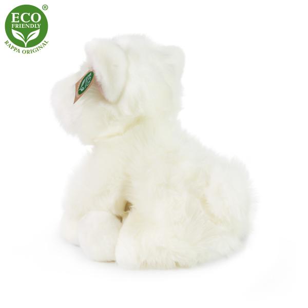 Plyšový pes westík sedící 30 cm ECO-FRIENDLY (obrázek 4)