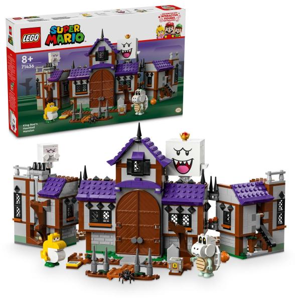 LEGO® Super Mario™ 71436 Král Boo a strašidelný hrad