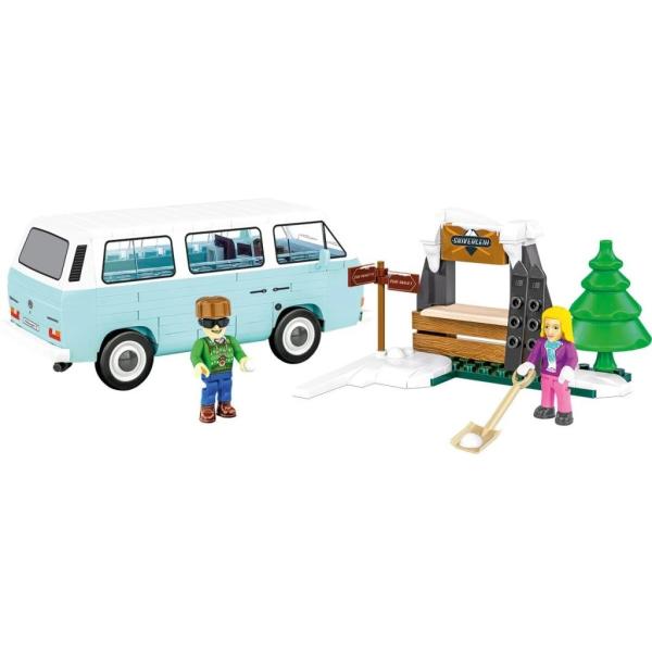 Cobi 24639 Volkswagen T3 zimní dobrodružství, 1:35, 189 k, 2 f (obrázek 3)