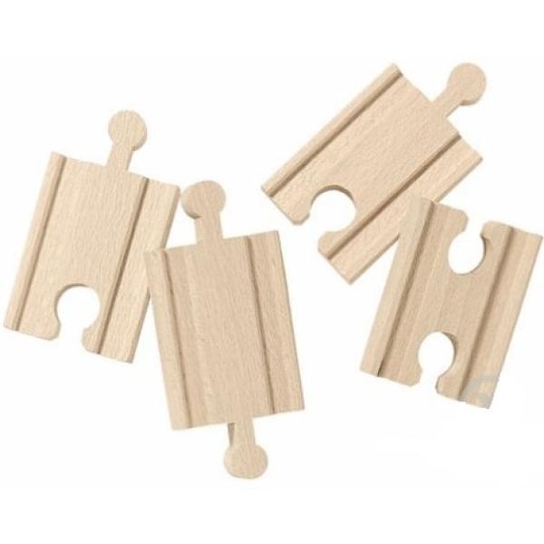 Brio Mini kolejnice rovné, spojky, 54 mm, 4 ks