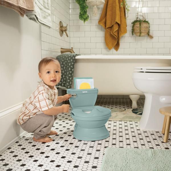 INGENUITY Toaleta dětská se zvukem My Size™ zelená (obrázek 5)