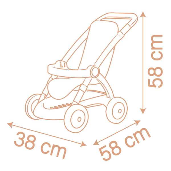 Smoby Baby Nurse Kočárek sportovní CHULI POP (obrázek 4)