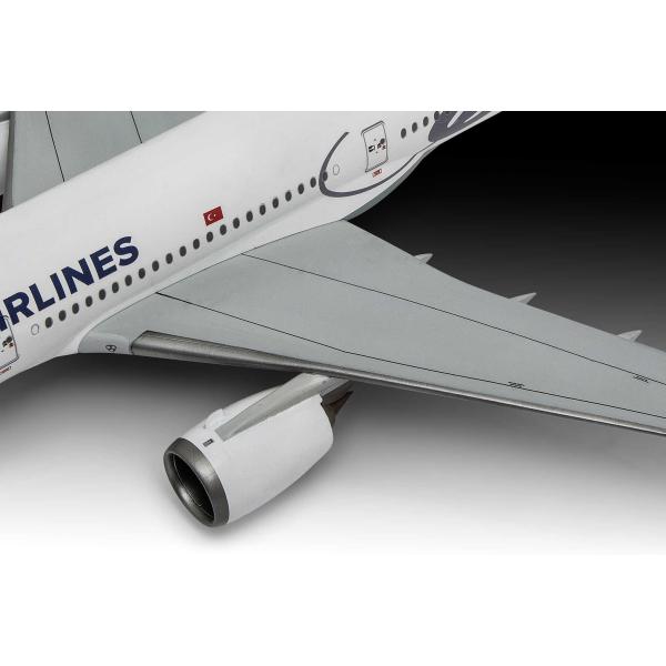Plastic ModelKit letadlo 03773 - Airbus A350-900 "Turkish Airlines" (1:144) (obrázek 8)