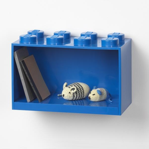 LEGO® Brick 8 závěsná police modrá (obrázek 3)