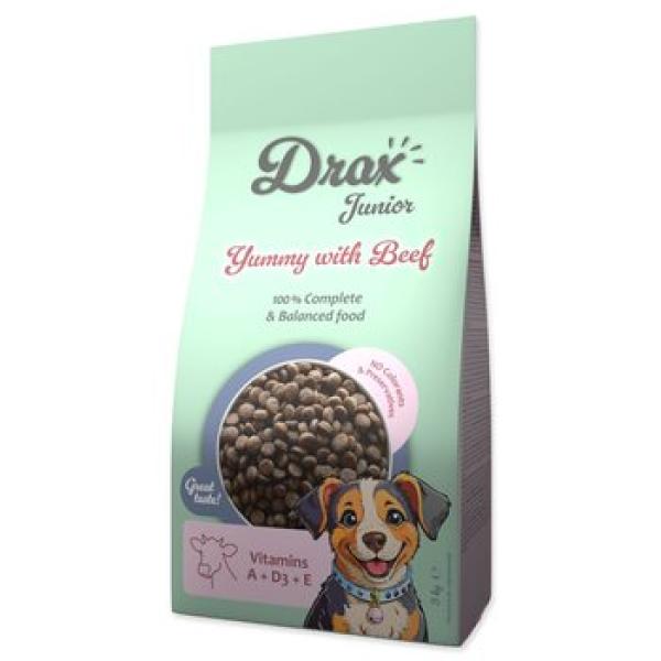 Krmivo Drax Junior s hovězím masem 3kg (obrázek 8)