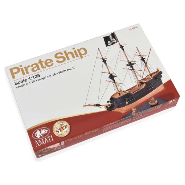 AMATI Pirátská loď 1:135 First step kit (obrázek 6)