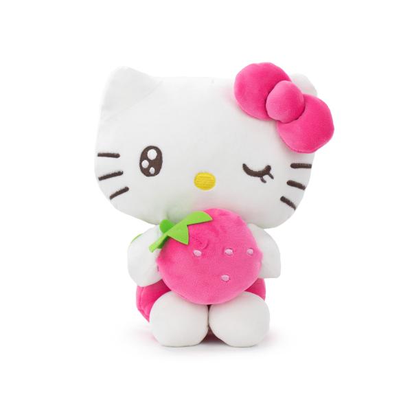 HELLO KITTY MACEDONIA Růžová plyšová hračka 22cm