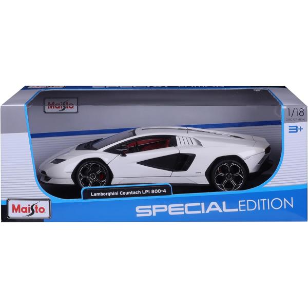Maisto – Lamborghini Countach LPI 800-4, bílá, 1:18