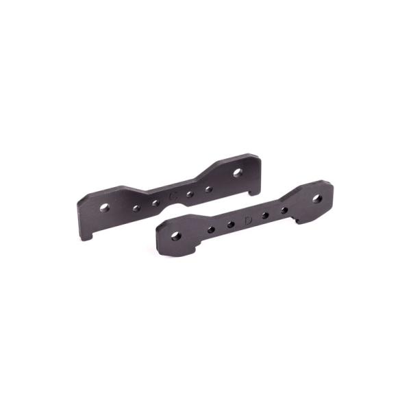 Traxxas spojka čapov zadných ramien hliníková titánovo eloxovaná