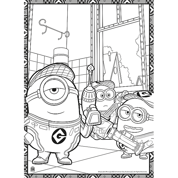 Trefl Omalovánky Mimoni