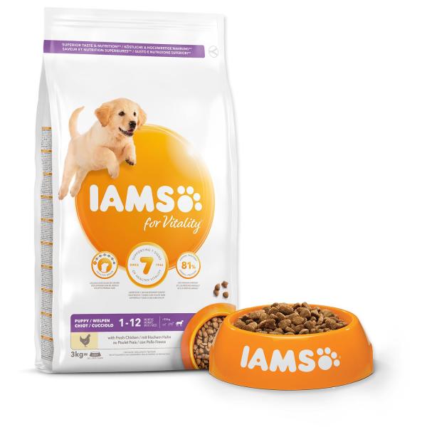 IAMS Dog Puppy Large Chicken 3kg