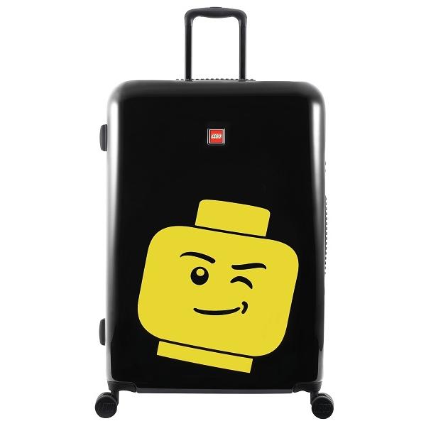 LEGO® Luggage ColourBox Minifigure Head 28" - Černý