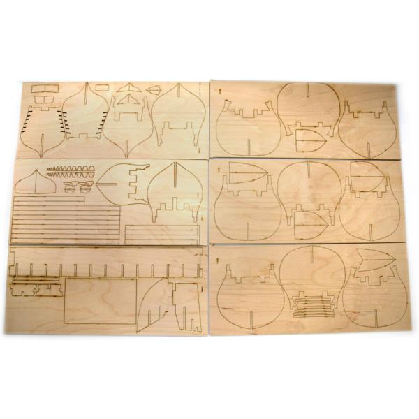 MAMOLI H.M.S. Victory 1765 1:90 kit (obrázek 6)