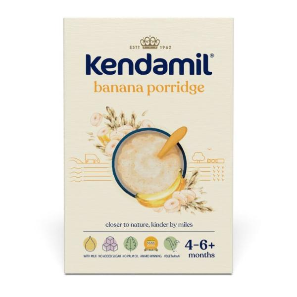 Kendamil Mliečna kaša s banánom (150 g)