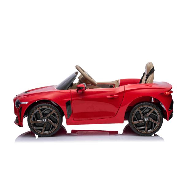 Elektrické autíčko Bentley Bacalar 12V, červené, Dveře otevírající se nahoru, 2.4 GHz dálko (obrázek 3)