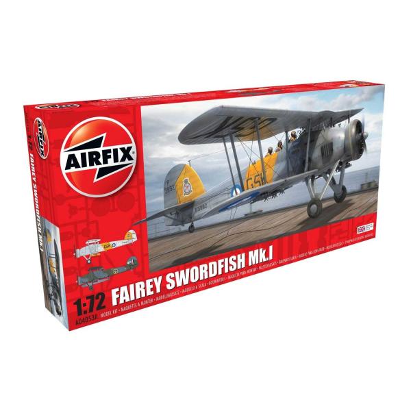 Classic Kit letadlo A04053A - Fairey Swordfish Mk.I (1:72)