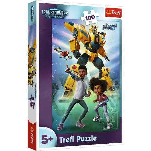 Trefl Puzzle 100 dílků - Tým Transformerů / Hasbro Transformers