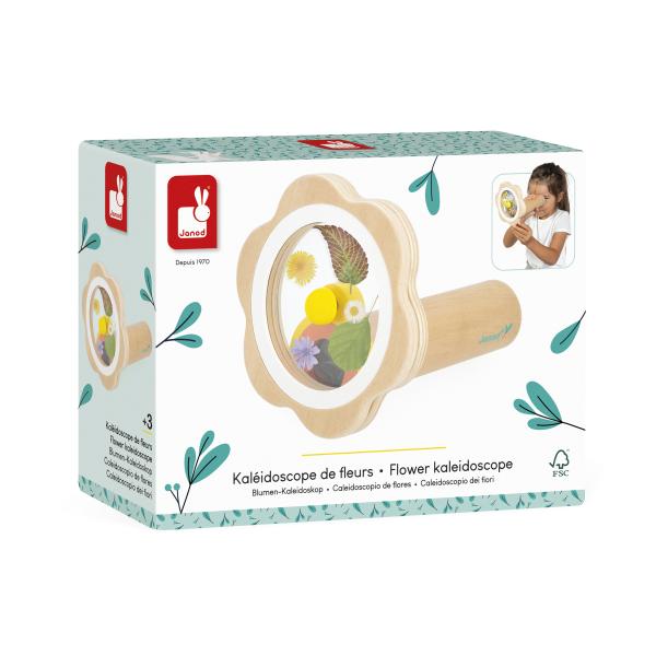 Janod Happy Garden Vyrob si svůj květinový kaleidoskop DIY (obrázek 7)