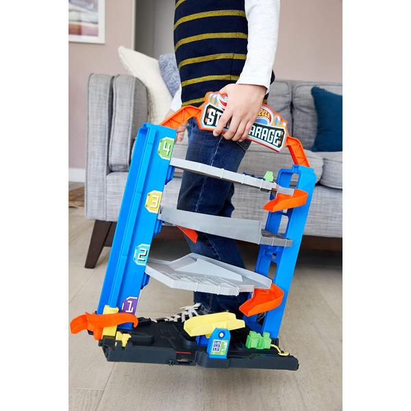 Hot Wheels City přenosná garáž (obrázek 5)