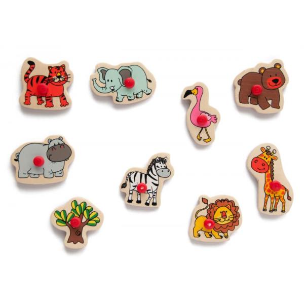 Woody Razítka Exotická zvířata