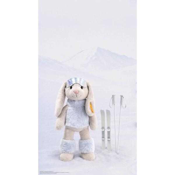 STEIFF Friends Skier Hoppie králík, vícebarevná plyšová hračka (obrázek 5)