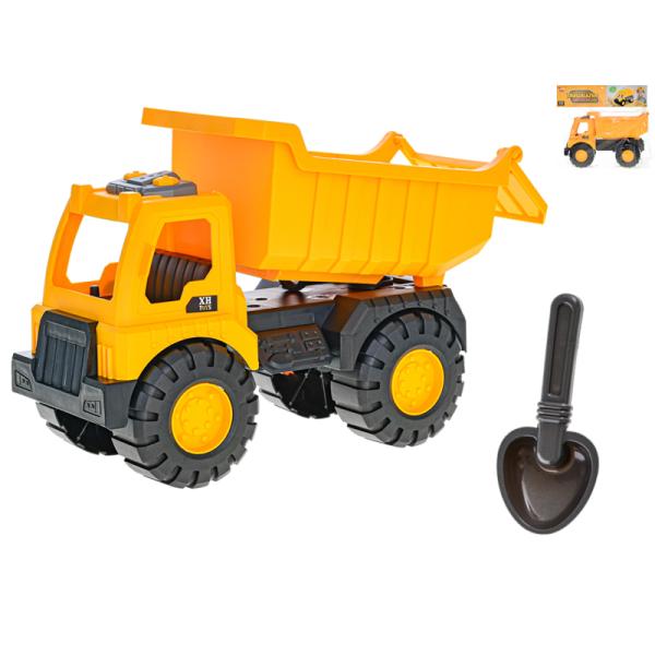 Auto nákladní sklápěčka 20,5 cm s lopatkou 15,5 cm