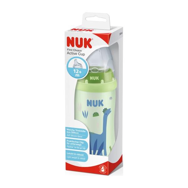 NUK FC Láhev PP Active Cup 300 ml zelená