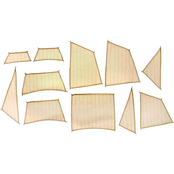 MAMOLI Alabama 1862 1:120 - sada plachiet