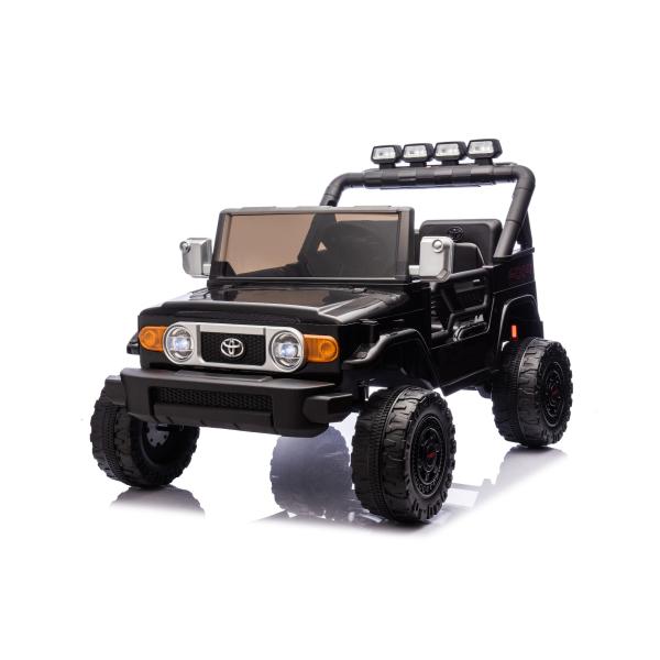 Elektrické autíčko Toyota FJ Cruiser XXL s pohonem 4x4, licencované (Dvou místné), černé, (obrázek 6)
