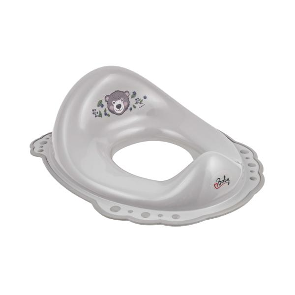 Maltex Redukce na WC protiskluzová The Nature Buddies Medvěd - Grey