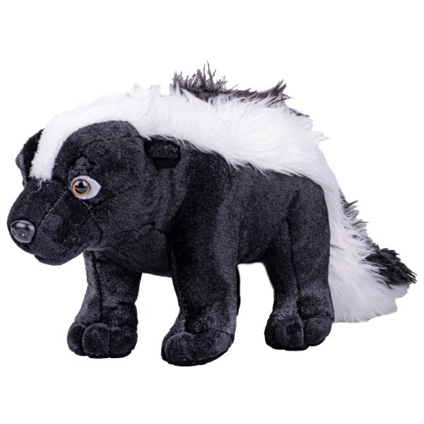 Pruhovaný skunk plyšový 50cm stojící