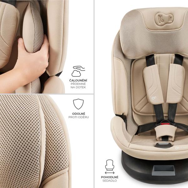 KINDERKRAFT Autosedačka Xpedition 3 i-size 40-150 cm Grey (obrázek 9)