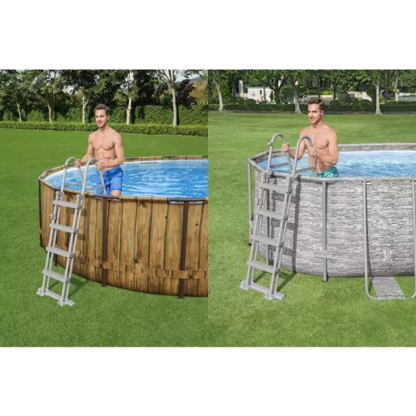 Bestway Bezpečnostní žebřík Flowclear 1.22m (obrázek 11)