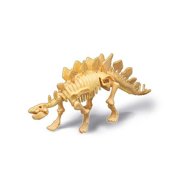 DinoKIT vykopávka a kostra Stegosaurus