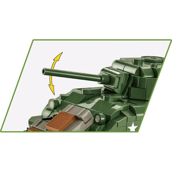 Cobi II WW M4A1 Sherman, 1:35, 663 k, 2 f (obrázek 6)