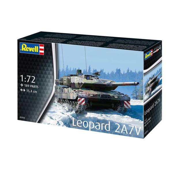 Plastikový ModelKit tank 03355 - Leopard 2 A7V (1:72) (obrázek 9)