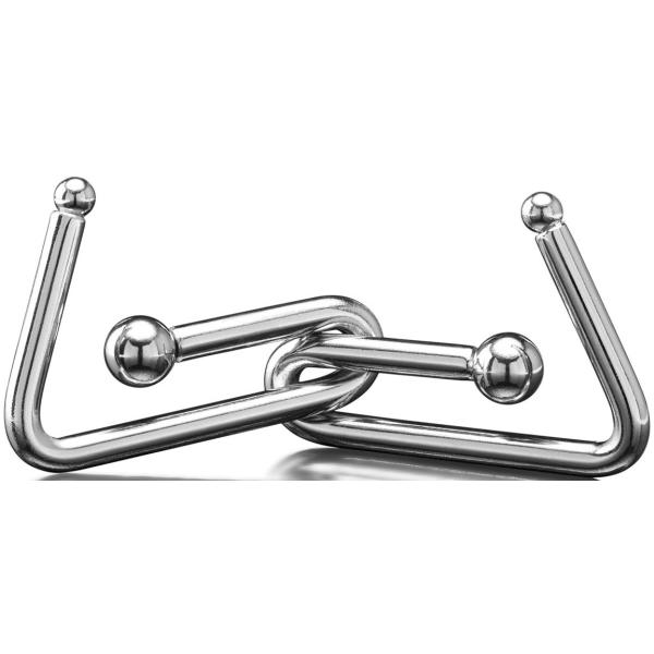 Hlavolam kovový Popular, sada 3ks (obrázek 3)