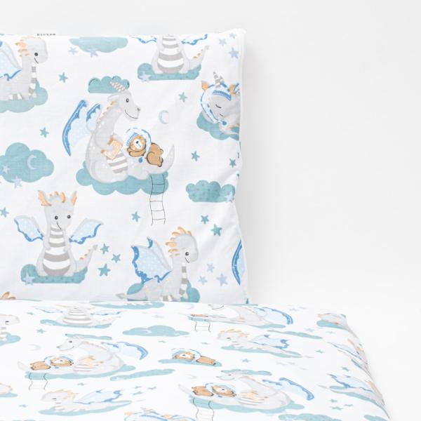 2-dílné povlečení New Baby Dráčik 90/120 cm