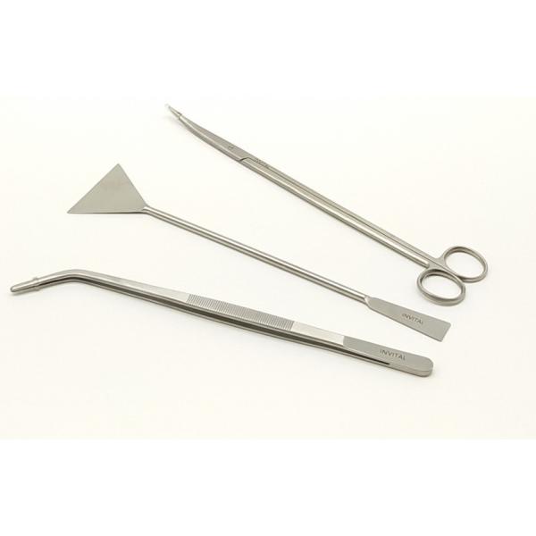 INVITAL Sada 3 kusů nářadí pro údržbu 30 cm