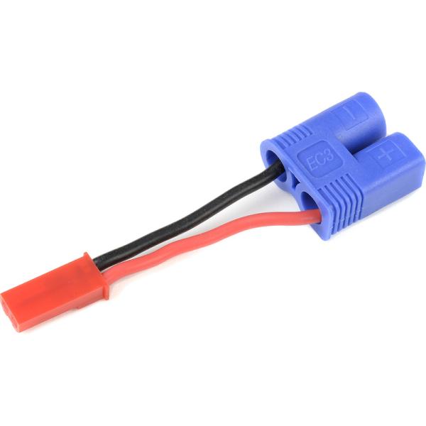 Konverzní kabel EC3 přístroj – JST baterie 20AWG